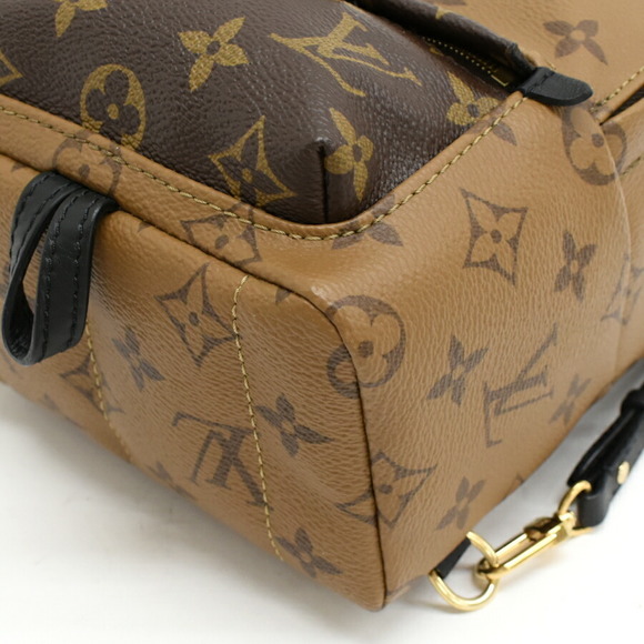 Louis Vuitton Reverse Palm Brown Backpack Springs Camel Monogram - Picture 5 of 8